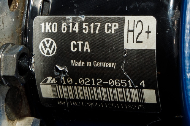 ABS sentral til Škoda Octavia 2009-2013 (Type II, Fase 2)  (VAG|1K0 614 517 CP|)