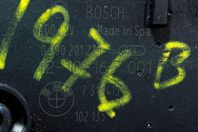 Viskermotor bakrute til BMW 3-Serie 2012-2018 (F30/F31/F34) (F30/F31/F34) (BOSCH|0 390 201 231|7 311 415|)