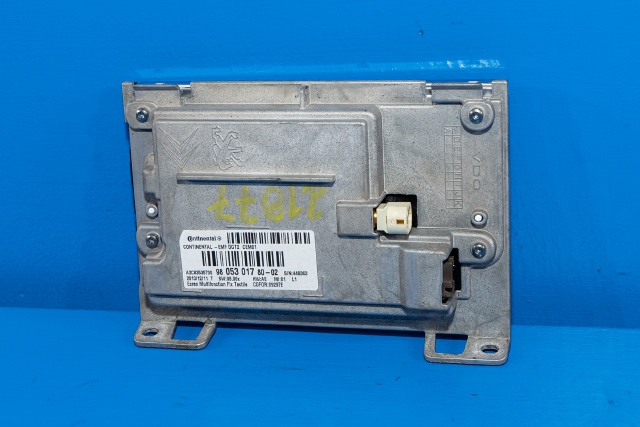 Bilstereo navigasjon skjerm til Peugeot 2008 2013-2019 (Type I)  (PEUGEOT|98 053017 80-02|)