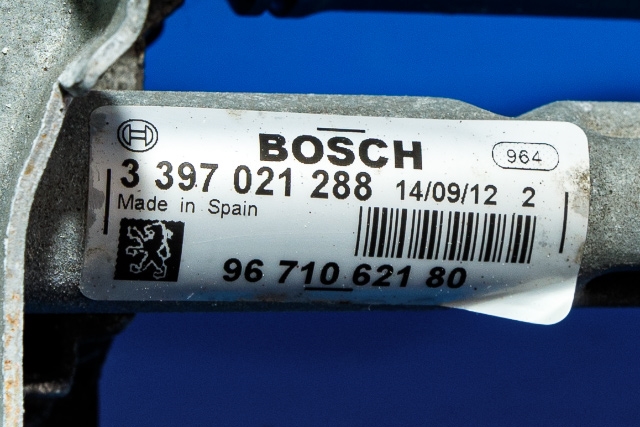 Viskermotor foran venstre til Peugeot 3008 2009-2016 (Type I)  (PEUGEOT|96 710621 80|)