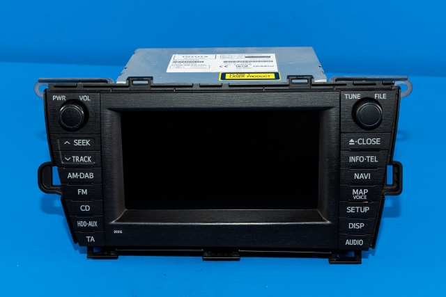 Bilstereo navigasjon til Toyota Prius 2009-2016 (Type III) (COMBI) (COMBI) (TOYOTA|86120-47400|)