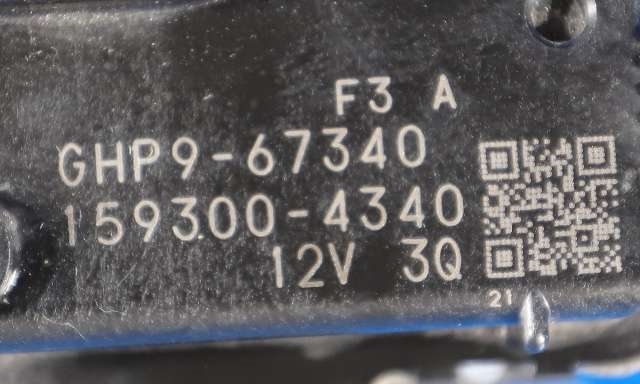 Viskermotor frontrute komplett m/overføring til Mazda 6 2013-2015 (Type III, Fase 1) (DENSO|159300-4340|GHP9-67-340|)