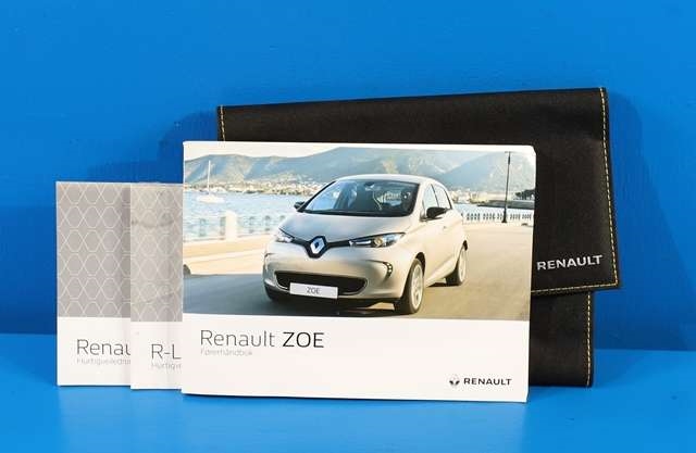 Instruksjonsbok til Renault Zoe 2013-2019 (Fase 1)
