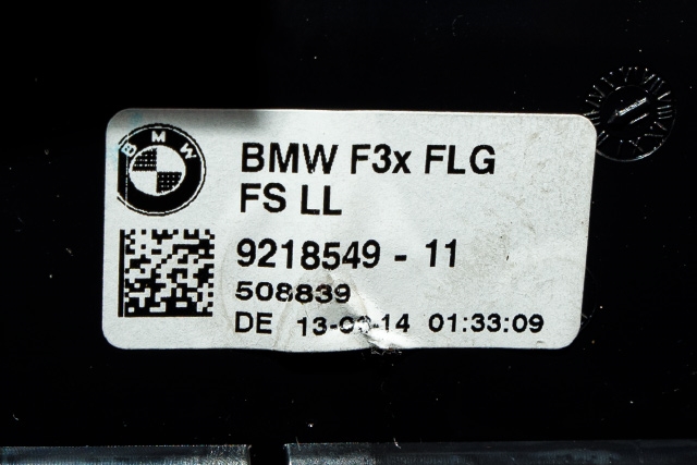 Dashbord friskluftdyse venstre til BMW 3-Serie 2012-2018 (F30/F31/F34) (F30/F31/F34) (BMW|9 218 549-11|)