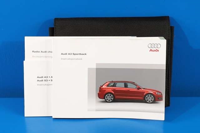 Instruksjonsbok til Audi A3 2009-2012 (Type II, Fase 2)