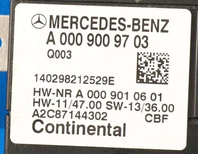 Styreenhet drivstoffpumpe til Mercedes Vito 2014-->> (W447) (W447) (MERCEDES|A 000 900 97 03|)