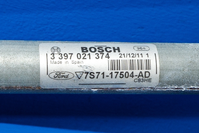 Viskermotor frontrute komplett m/overføring til Ford Mondeo 2011-2014 (Type IV, Fase 2)  (BOSCH|0 390 243 069|7S71-17508-AB|)