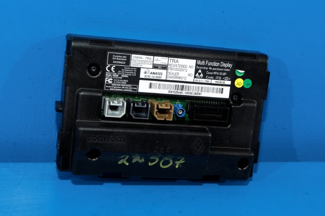 Bilstereo navigasjon skjerm til Renault Zoe 2013-2019 (Fase 1) (RENAULT|2591 52544R|)
