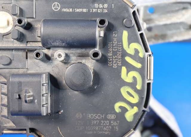 Viskermotor frontrute komplett m/overføring til Mercedes E-Klasse 2009-2013 (Fase 1) (W212) (W212) (BOSCH|1 397 220 567|)