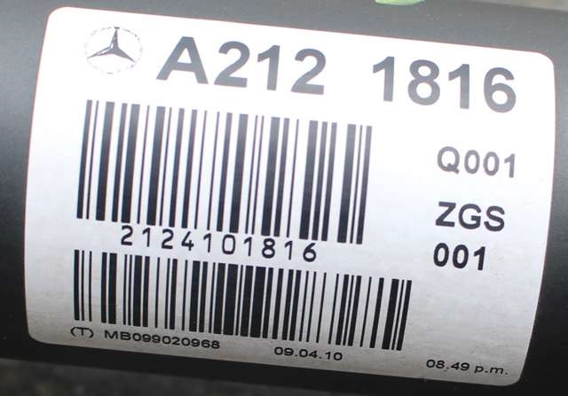 Mellomaksel til Mercedes E-Klasse 2009-2013 (Fase 1) (W212) (W212) (MERCEDES|A 212 410 18 16|)