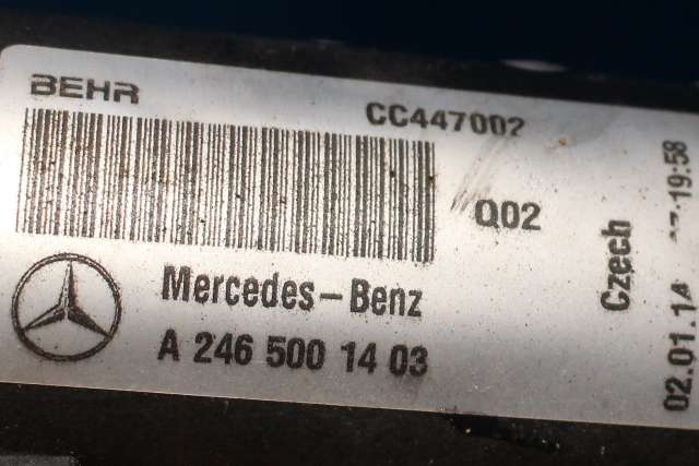 Radiator (automat gir) til Mercedes B-Klasse 2011-2018 (W246) (W246) (MERCEDES|A 246 500 14 03|)