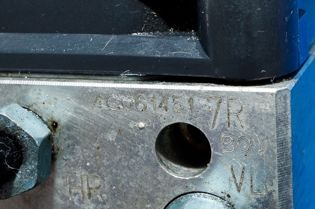 ABS sentral til Audi A6 2011-2014 (Type IV, Fase 1) (C7) (C7) (VAG|4G0 614 517 R|)