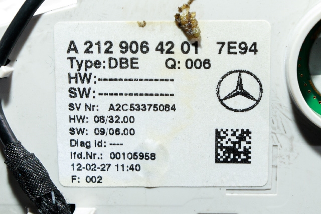 Taklyspanel til Mercedes E-Klasse 2009-2013 (Fase 1) (W212) (W212) (MERCEDES|A 212 906 42 01|)