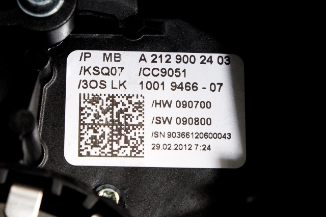 Bryter combi til Mercedes E-Klasse 2009-2013 (Fase 1) (W212) (W212) (MERCEDES|A 212 900 24 03|)