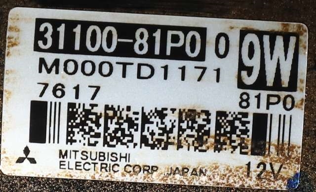 Starter til Suzuki Ignis 2016-->> (Type II) (MITSUBISHI|M000TD1171|31100-81P00|)