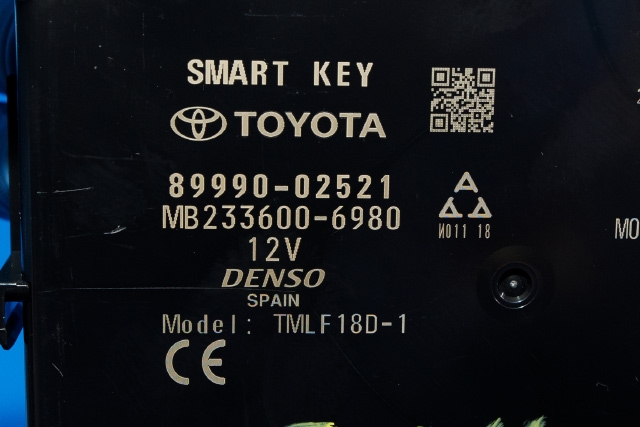 Styreenhet nøkkelfri/keyless til Toyota Corolla 2019-->>  (TOYOTA|89990-02521|)