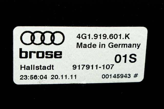Instrument head-up display (HUD) til Audi A6 2011-2014 (Type IV, Fase 1) (C7) (C7) (VAG|4G1 919 601 K|)