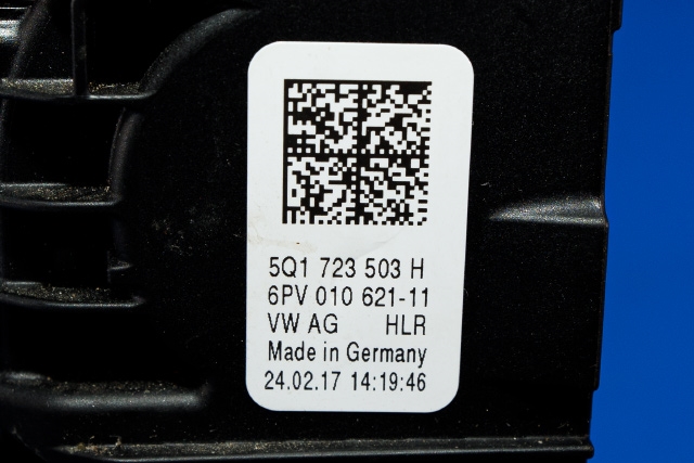 Pedal gass til Škoda Superb 2015-->> (Type III)  (HELLA|6PV 010 621-11|5Q1 723 503 H|)