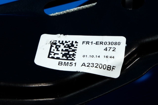 Ruteheis høyre foran til Ford Focus 2014-2018 (Type III, Fase 2) (FORD|BM51-A23200-BF|)