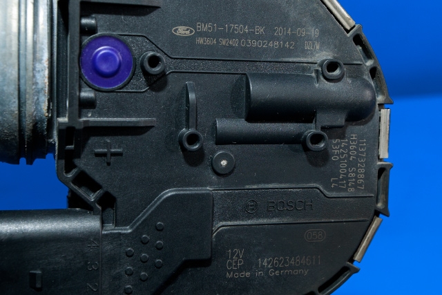 Viskermotor foran høyre til Ford Focus 2014-2018 (Type III, Fase 2)  (FORD|BM51-17504-BK|)