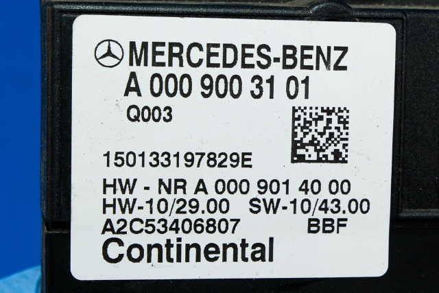 Styreenhet drivstoffpumpe til Mercedes Sprinter 2013-2018 (Fase 2) (906) (906) (MERCEDES|A 000 900 31 01|)