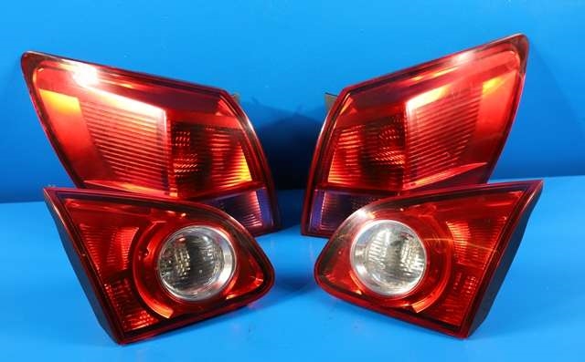 Baklykt sett til Nissan Qashqai, 2007-2010 (Type I, Fase 1)  