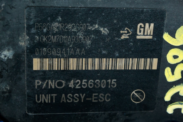 ABS sentral til Opel Mokka X 2016-2019 (Type I, Fase 2) (GM|42 563 015|)