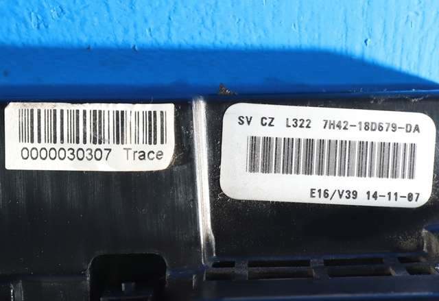 Varmeapparat betjening til Land Rover Range Rover 2002-2012 (Type III)  (LAND ROVER|7H42-18D679-DA|)
