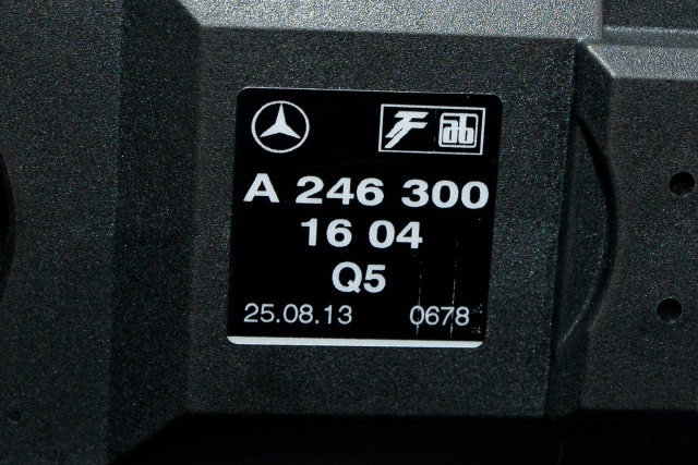 Pedal gass til Mercedes B-Klasse 2011-2018 (W246) (W246) (MERCEDES|A 246 300 16 04|)