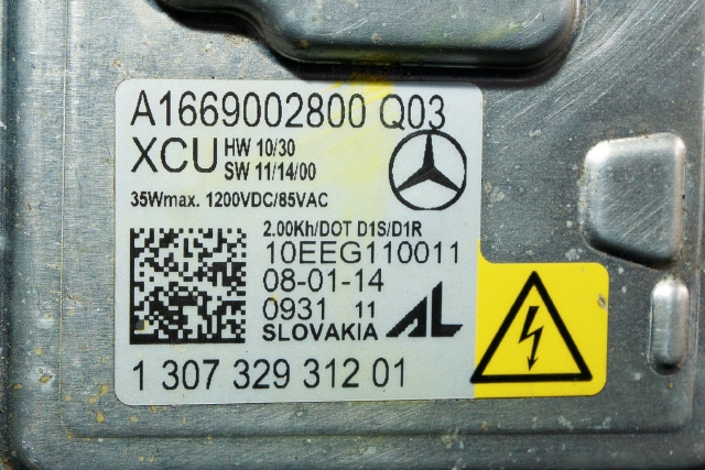 Styreenhet xenon/ballast til Mercedes B-Klasse 2011-2018 (W246) (W246) (MERCEDES|A 166 900 28 00|)