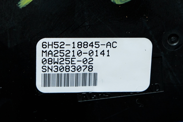 Bilstereo betjeningspanel til Land Rover Freelander 2007-2014 (Type II)  (FORD|6H52-18845-AC|)