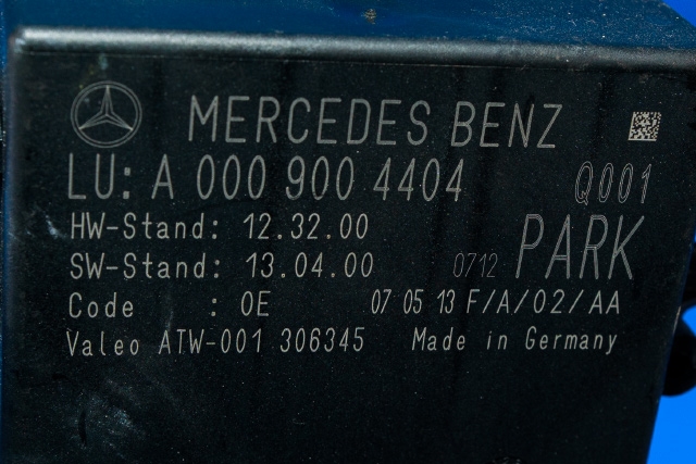 Styreenhet parkering til Mercedes E-Klasse, Coupe/Cab 2013-2017 (Fase 2) (C207) (C207) (MERCEDES|A 000 900 44 04|)