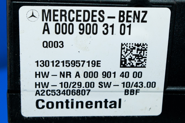 Styreenhet drivstoffpumpe til Mercedes E-Klasse, Coupe/Cab 2013-2017 (Fase 2) (C207) (C207) (MERCEDES|A 000 900 31 01|)