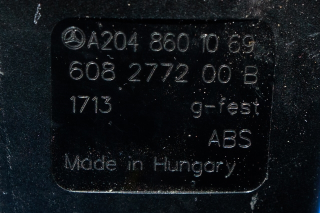 Sikkerhetsbeltelås baksete til Mercedes E-Klasse, Coupe/Cab 2013-2017 (Fase 2) (C207) (C207) (MERCEDES|A 204 860 10 69|)