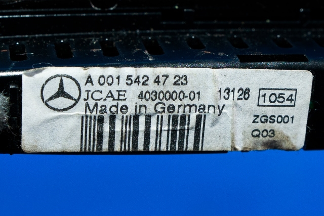 Instrument diverse til Mercedes E-Klasse, Coupe/Cab 2013-2017 (Fase 2) (C207) (C207) (MERCEDES|A 001 542 47 23|)