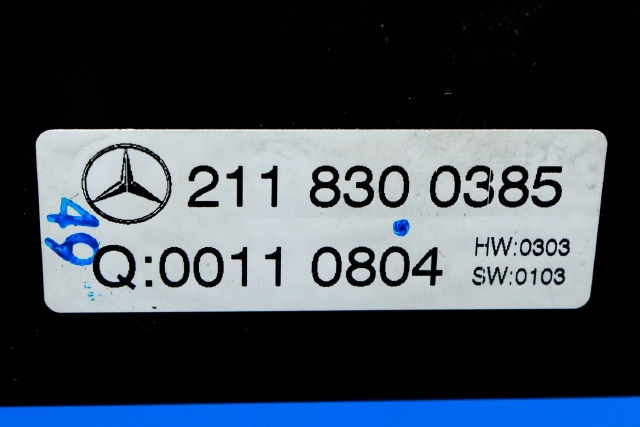 Varmeapparat betjening til Mercedes E-Klasse 2002-2006 (Fase 1) (W211) (W211) (MERCEDES|211 830 03 85|)