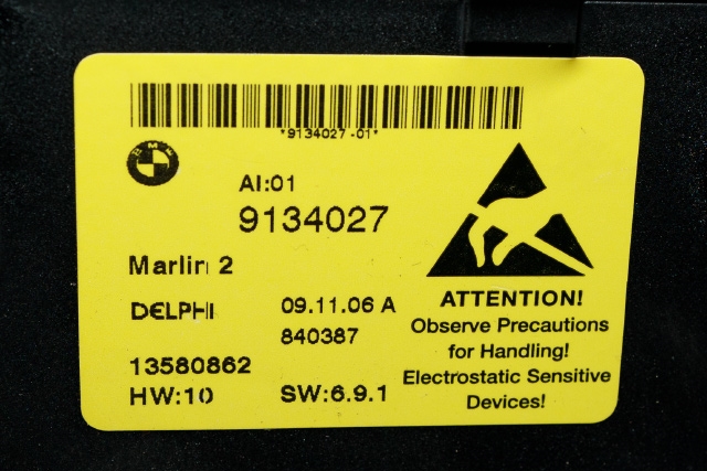 Bryter setevarme til BMW 5-Serie 2003-2010 (E60/E61) (E60/E61) (BMW|9 134 027|)