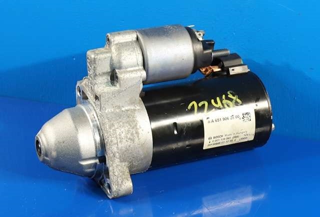 Starter diesel til Mercedes E-Klasse, Coupe/Cab 2013-2017 (Fase 2) (C207) (C207) (BOSCH|0 001 139 065|A 651 906 28 00|)
