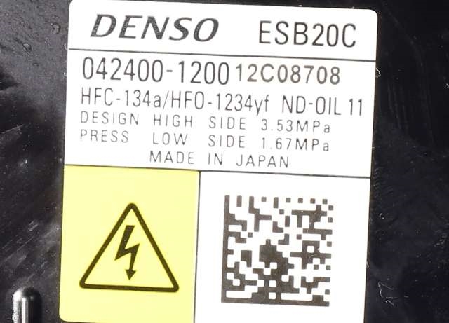 Aircondition kompressor hybrid til Toyota Corolla 2019-->> (DENSO|042400-1200|)