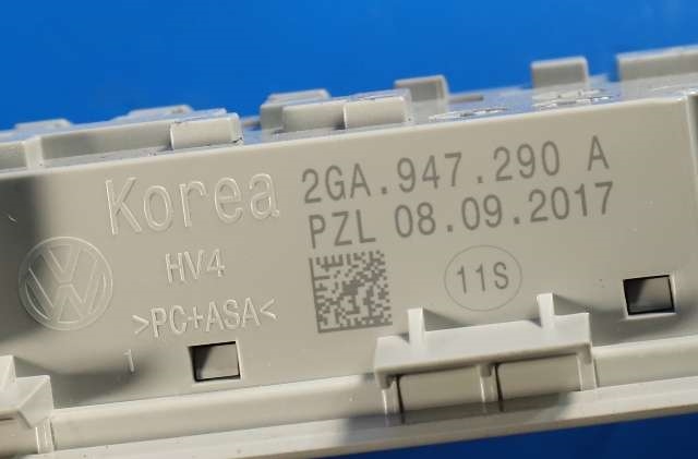 Taklyspanel til VW Polo 2017-2021 (Type VI, Fase 1)  (VAG|2GA 947 290 A|)