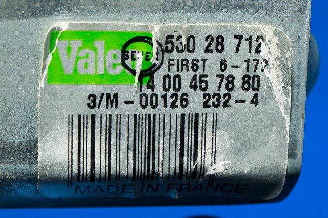 Viskermotor bakrute venstre til Citroën Jumpy 2007-2016 (Type II)  (CITROEN|14 004578 80|)