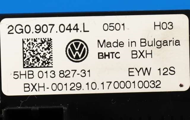 Varmeapparat betjening til VW Polo 2017-2021 (Type VI, Fase 1) (HELLA|5HB 013 827-31|2G0 907 044 L|)