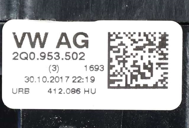 Bryter combi til VW Polo 2017-2021 (Type VI, Fase 1) (VAG|2Q0 953 521 E|)