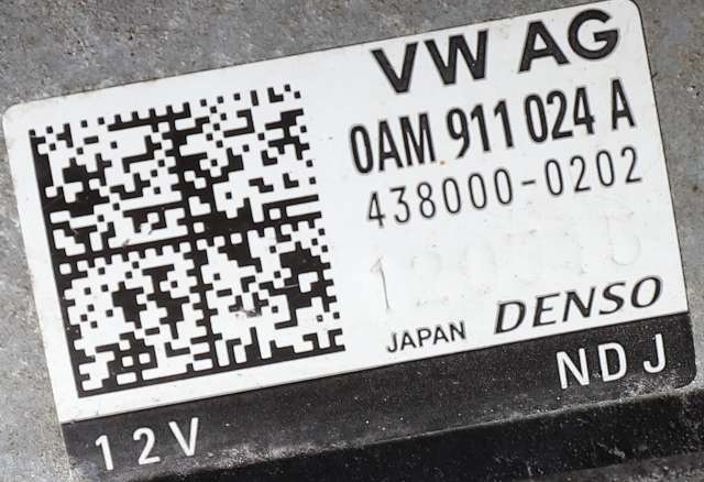 Starter til VW Passat 2015-2019 (Fase 1) (B8) (B8) (DENSO|438000-0202|0AM 911 024 A|)