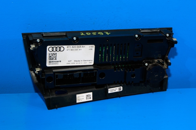Varmeapparat betjening til Audi A4 2007-2014 (Type IV) (B8) (B8) (VAG|8T1 820 043 AH|)
