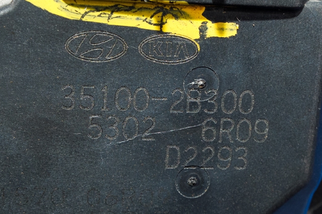 Spjeldhus til Kia Sportage 2010-2016 (Type III)  (KIA|35100-2B300|)