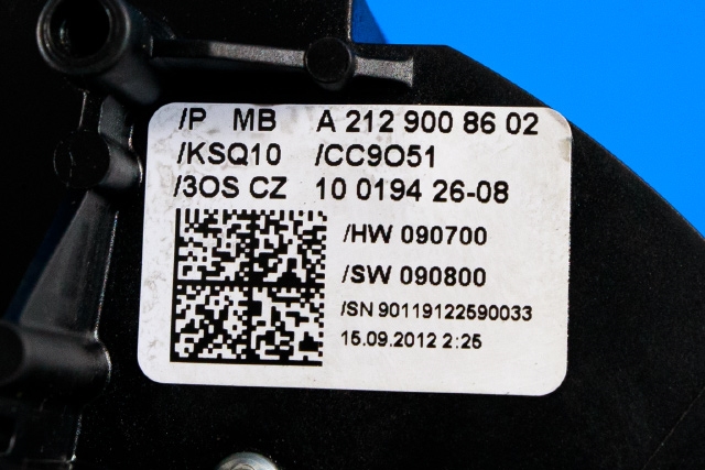 Bryter combi til Mercedes E-Klasse 2009-2013 (Fase 1) (W212) (W212) (MERCEDES|A 212 900 86 02|)