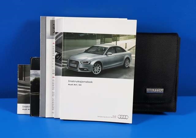 Instruksjonsbok til Audi A4, 2007-2014 (Type IV) (B8) (B8)