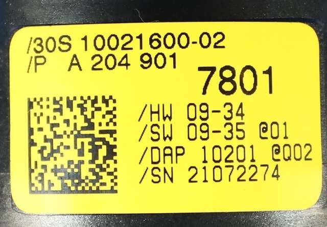 Sensor regnsensor til Mercedes E-Klasse 2009-2013 (Fase 1) (W212) (W212) (MERCEDES|A 204 901 78 01|)