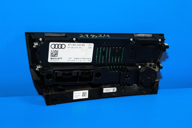 Varmeapparat betjening til Audi A4 2007-2014 (Type IV) (B8) (B8) (VAG|8T1 820 043 AN|)